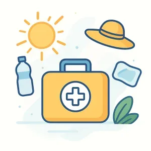 Перша допомога влітку: що потрібно знати кожному ☀️