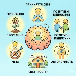 6 стовпів вашої ментальної сили: що формує психічне здоров'я та благополуччя